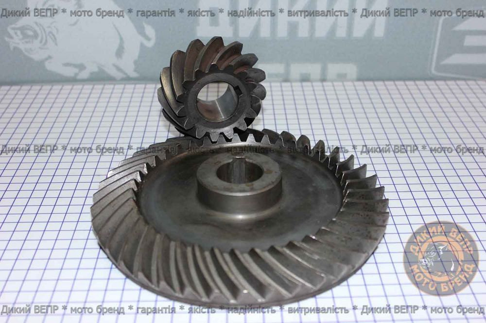 Коническая пара Ø30mm, Z-15/40 КТН PL (косозубая) к транспортерной картофелекопалке Wirax