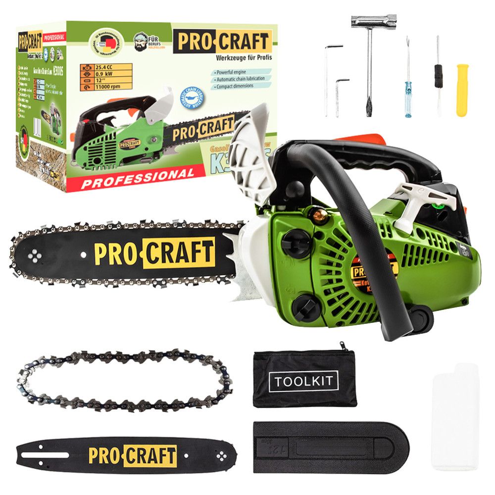 Бензопила Procraft K300S (шина, цепь 30)