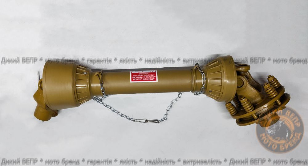 Карданний вал з фрикційною муфтою для трактора 04B*80CM Z6-Z6