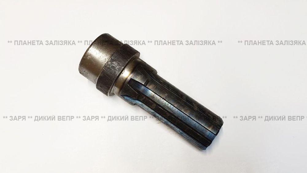 Вал вторинний L-148mm для редуктора фрези Заря, ДТЗ 1,1-1,6м